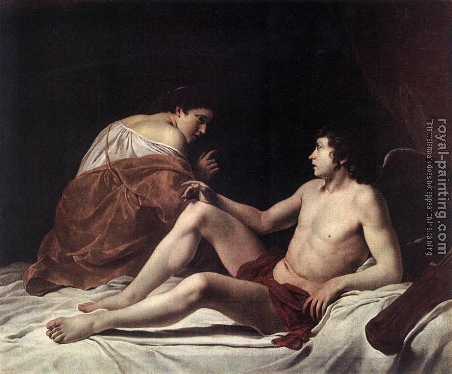 Orazio Gentileschi : Cupid and Psyche